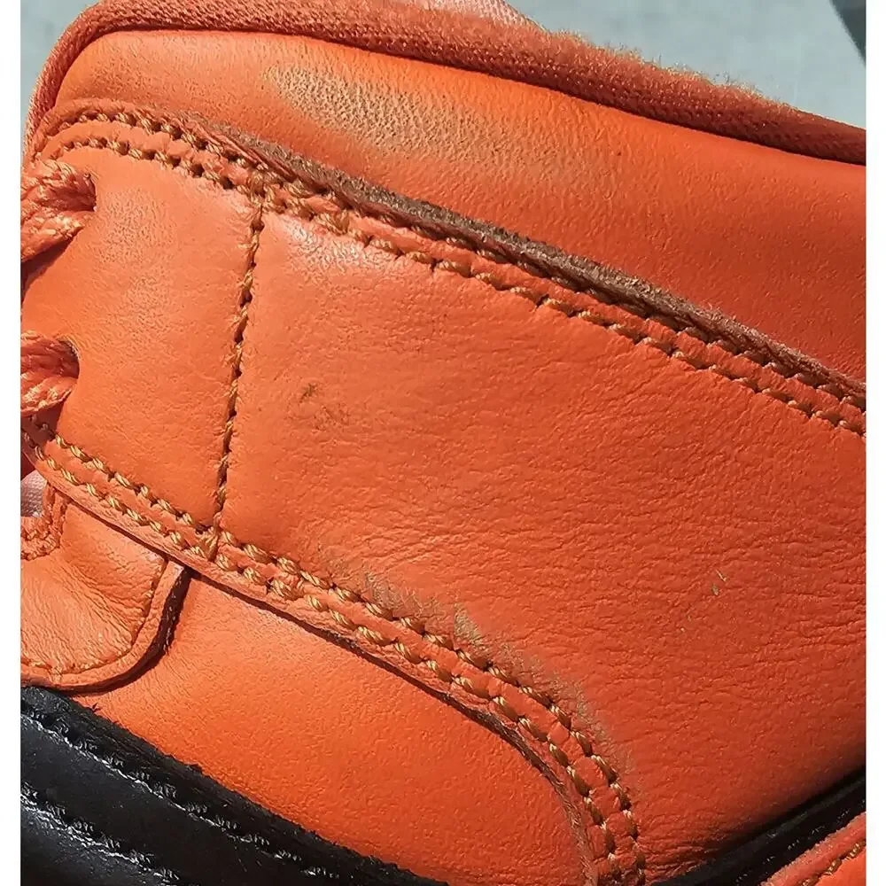 Air Jordan 1 Mid SE Rush Orange Black Women's Size 8 DM3381-600